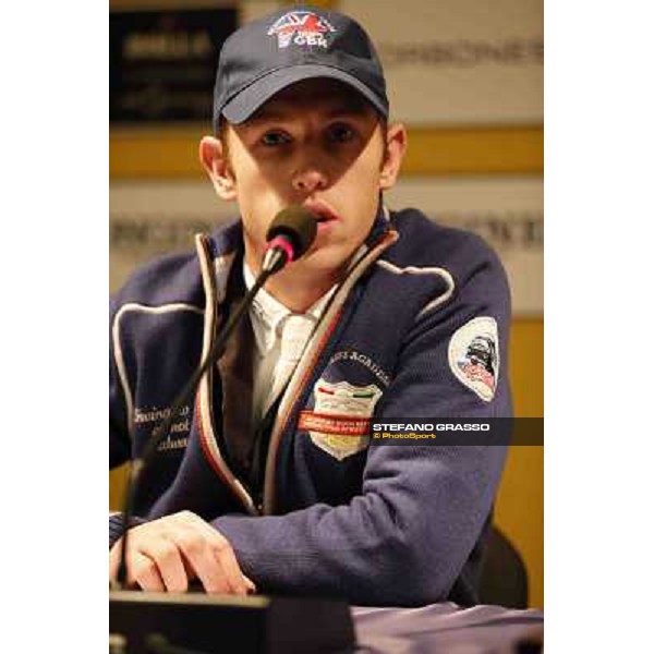 Scott Brash-press conference Longines Fei World Cup Fieracavalli - Jumping Verona 2013 ph.Stefano Grasso