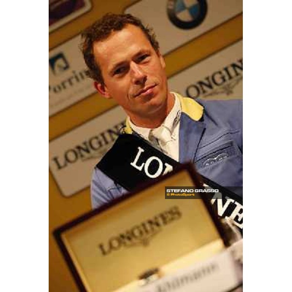 Christian Ahlmann-press conference Longines Fei World Cup Fieracavalli - Jumping Verona 2013 ph.Stefano Grasso