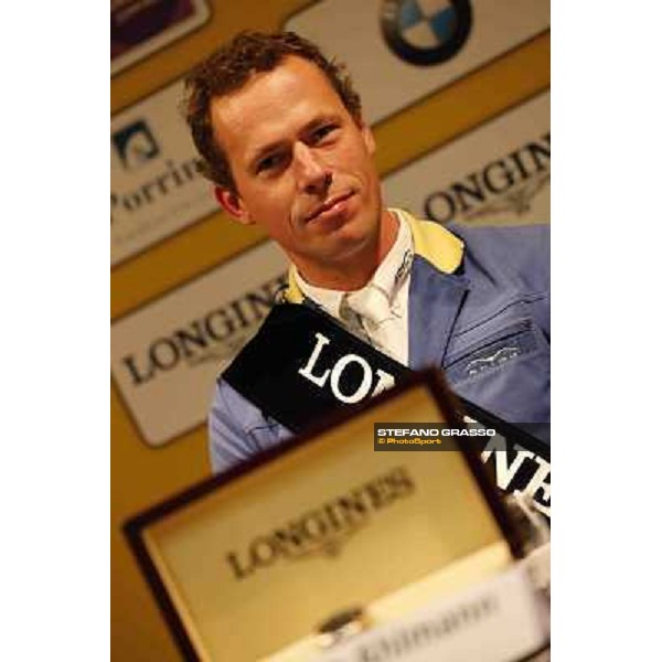 Christian Ahlmann-press conference Longines Fei World Cup Fieracavalli - Jumping Verona 2013 ph.Stefano Grasso