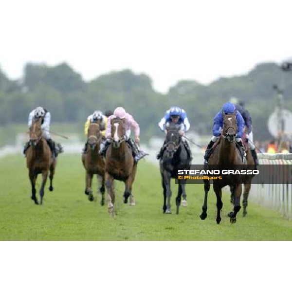 Kerrin Mc Evoy on Shamardal wins the St.James\'s Palace Stakes York, 14th june 2005 ph. Stefano Grasso