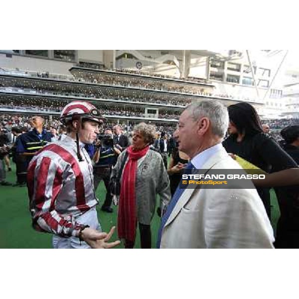 The Longines Hong Kong Cup - Christophe Soumillon and Corine Barande Barbe Hong Kong-Sha Tin racecourse,8th dec.2013 ph.Stefano Grasso/Longines