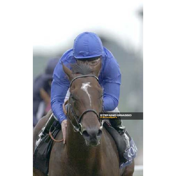 Kerrin Mc Evoy on Shamardal wins the St.James\'s Palace Stakes York, 14th june 2005 ph. Stefano Grasso