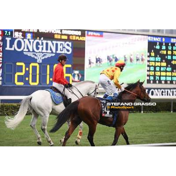 Douglas Whyte and Akeed Mofeed win the Longines Hong Kong Cup Hong Kong-Sha Tin racecourse,8th dec.2013 ph.Stefano Grasso/Longines