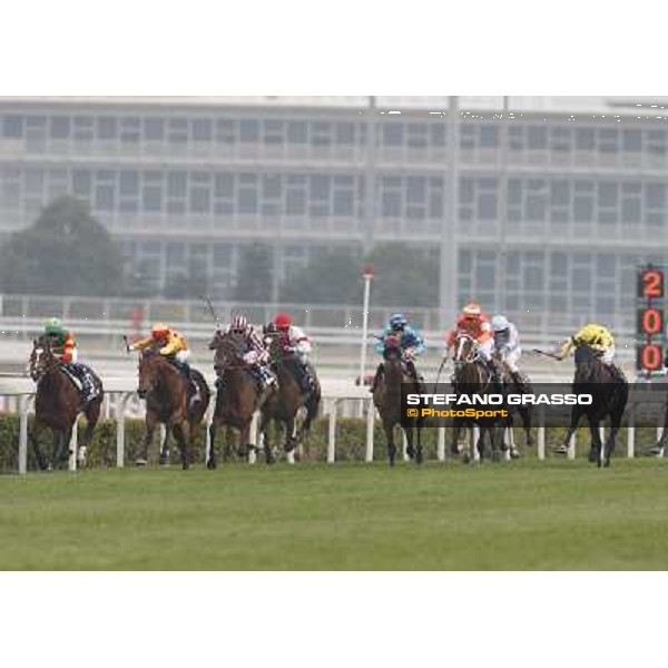 Douglas Whyte and Akeed Mofeed win the Longines Hong Kong Cup Hong Kong-Sha Tin racecourse,8th dec.2013 ph.Stefano Grasso/Longines