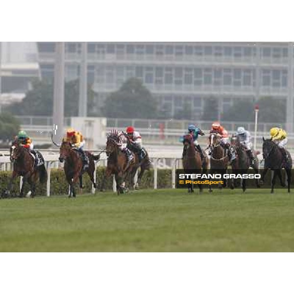 Douglas Whyte and Akeed Mofeed win the Longines Hong Kong Cup Hong Kong-Sha Tin racecourse,8th dec.2013 ph.Stefano Grasso/Longines
