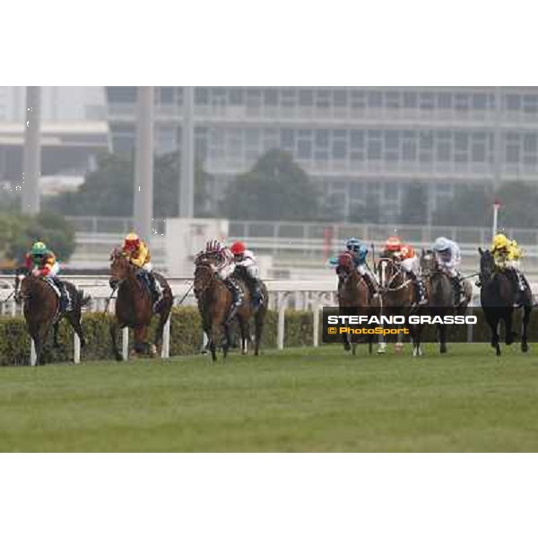 Douglas Whyte and Akeed Mofeed win the Longines Hong Kong Cup Hong Kong-Sha Tin racecourse,8th dec.2013 ph.Stefano Grasso/Longines