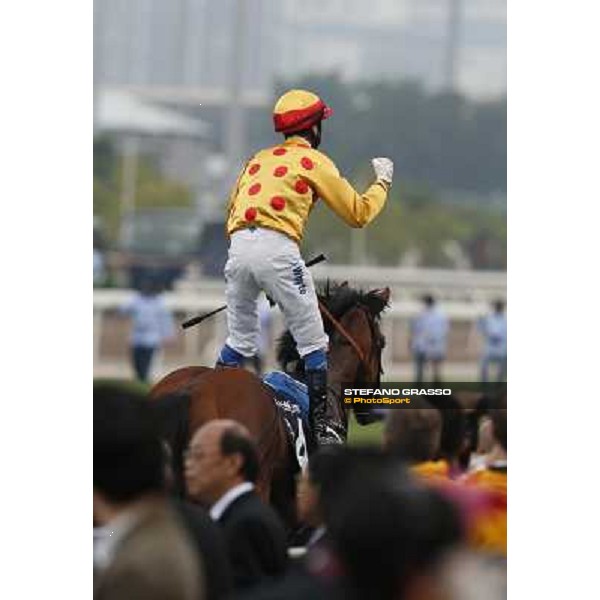 Douglas Whyte and Akeed Mofeed win the Longines Hong Kong Cup Hong Kong-Sha Tin racecourse,8th dec.2013 ph.Stefano Grasso/Longines