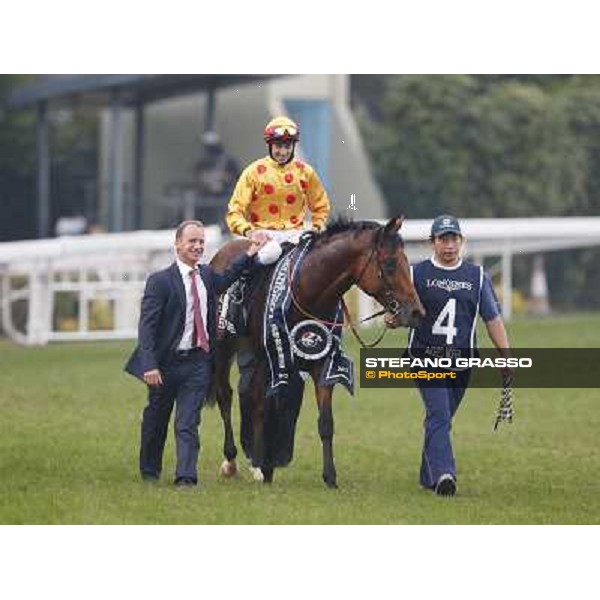 Douglas Whyte and Akeed Mofeed win the Longines Hong Kong Cup Hong Kong-Sha Tin racecourse,8th dec.2013 ph.Stefano Grasso/Longines