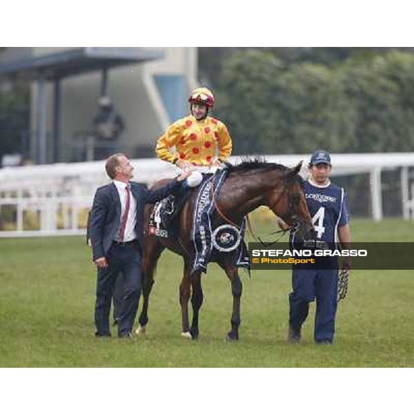 Douglas Whyte and Akeed Mofeed win the Longines Hong Kong Cup Hong Kong-Sha Tin racecourse,8th dec.2013 ph.Stefano Grasso/Longines