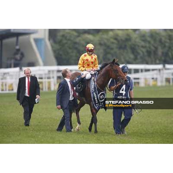 Douglas Whyte and Akeed Mofeed win the Longines Hong Kong Cup Hong Kong-Sha Tin racecourse,8th dec.2013 ph.Stefano Grasso/Longines