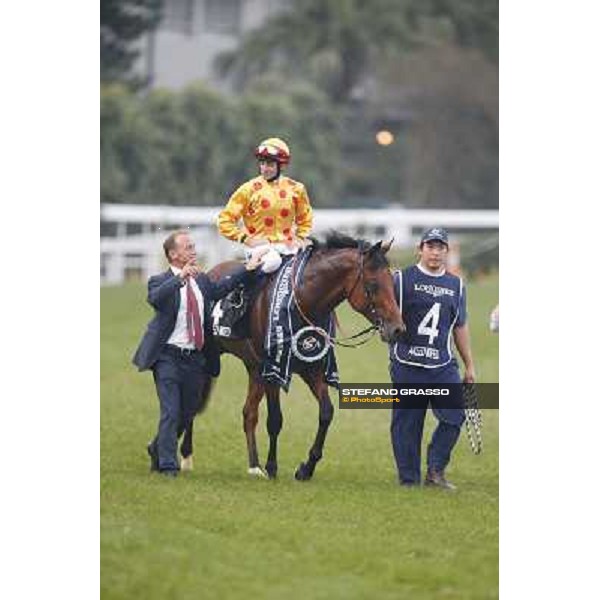 Douglas Whyte and Akeed Mofeed win the Longines Hong Kong Cup Hong Kong-Sha Tin racecourse,8th dec.2013 ph.Stefano Grasso/Longines