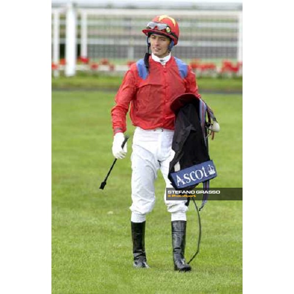 a disappointed MArco Monteriso after the The Queen Anne Stakes York, 14th june 2005 ph. Stefano Grasso