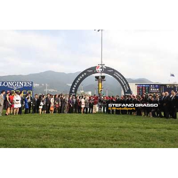 Douglas Whyte and Glorious Day win the Longines Hong Kong Mile Hong Kong-Sha Tin racecourse,8th dec.2013 ph.Stefano Grasso/Longines