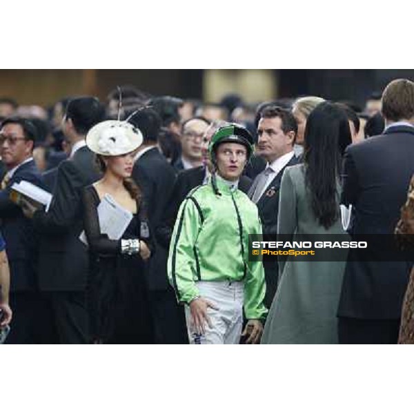 Zac Purton in the paddock Hong Kong-Sha Tin racecourse,8th dec.2013 ph.Stefano Grasso/Longines