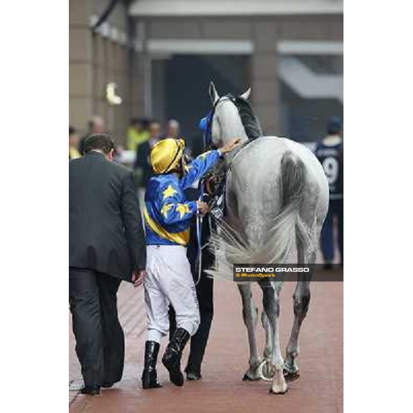 Douglas Whyte and Glorious Day win the Longines Hong Kong Mile Hong Kong-Sha Tin racecourse,8th dec.2013 ph.Stefano Grasso/Longines