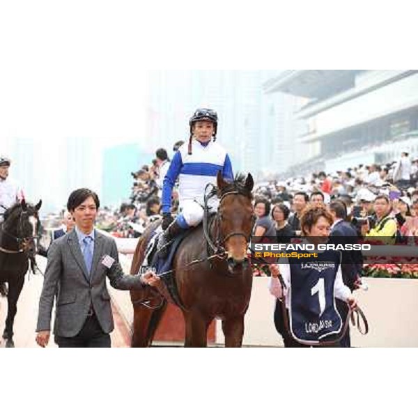 Yasunari Iwata and Lord Kanaloa win the Longines Hong Kong Sprint Hong Kong-Sha Tin racecourse,8th dec.2013 ph.Stefano Grasso/Longines