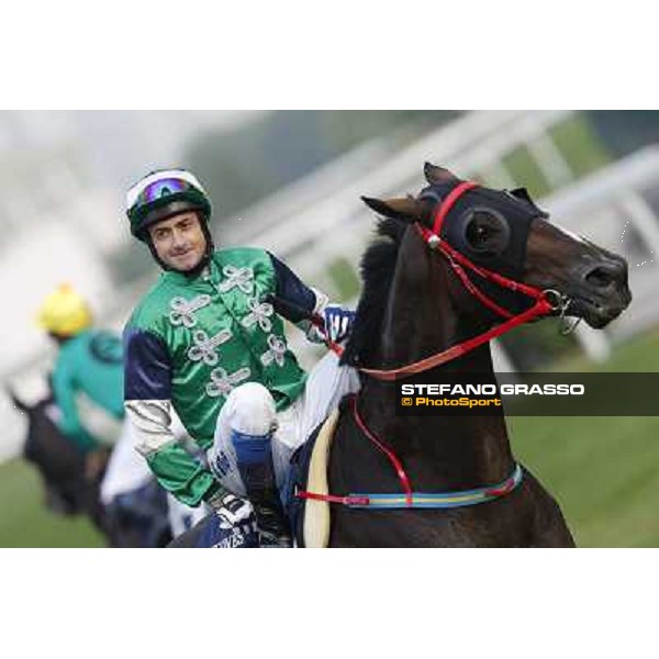 Douglas Whyte and Glorious Day win the Longines Hong Kong Mile Hong Kong-Sha Tin racecourse,8th dec.2013 ph.Stefano Grasso/Longines