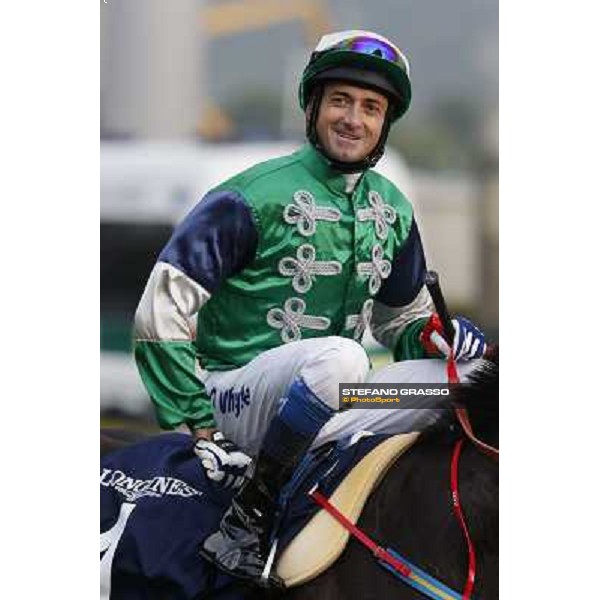 Douglas Whyte and Glorious Day win the Longines Hong Kong Mile Hong Kong-Sha Tin racecourse,8th dec.2013 ph.Stefano Grasso/Longines
