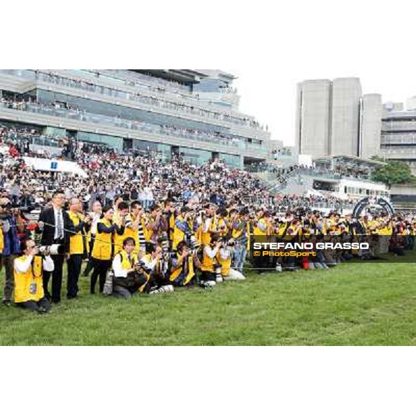 Photographers Hong Kong-Sha Tin racecourse,8th dec.2013 ph.Stefano Grasso/Longines