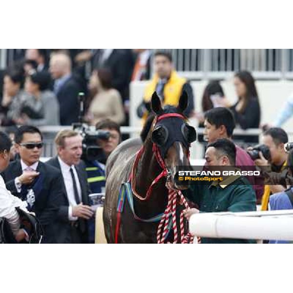 Douglas Whyte and Glorious Day win the Longines Hong Kong Mile Hong Kong-Sha Tin racecourse,8th dec.2013 ph.Stefano Grasso/Longines