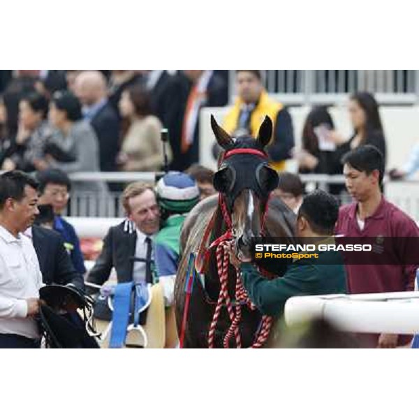 Douglas Whyte and Glorious Day win the Longines Hong Kong Mile Hong Kong-Sha Tin racecourse,8th dec.2013 ph.Stefano Grasso/Longines