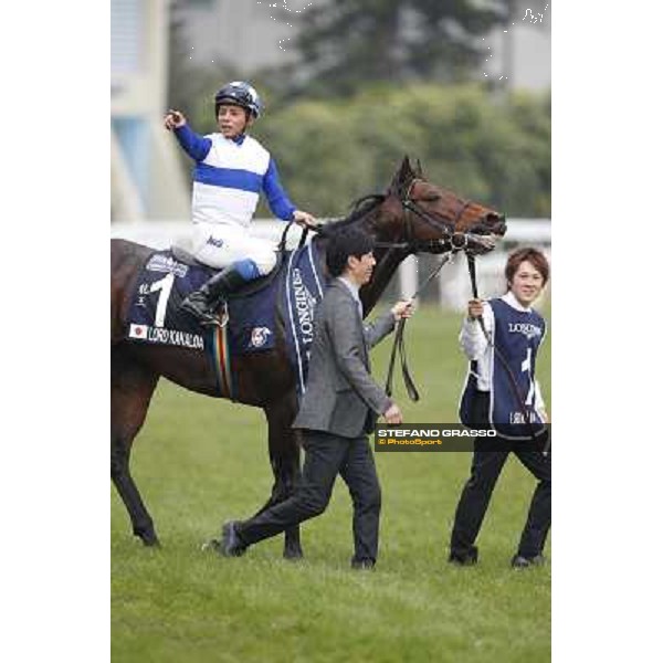 Yasunari Iwata and Lord Kanaloa win the Longines Hong Kong Sprint Hong Kong-Sha Tin racecourse,8th dec.2013 ph.Stefano Grasso/Longines