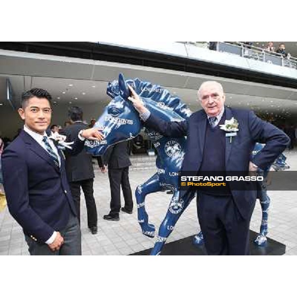 The Longines Hong Kong International Races - Fashion and Races - Walter von Kanel and Aaron Kwok Hong Kong-Sha Tin racecourse,8th dec.2013 ph.Stefano Grasso/Longines
