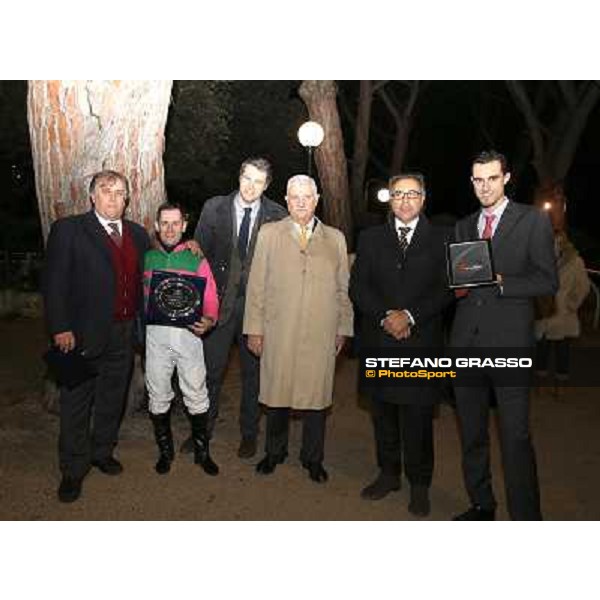 Mirco Demuro with Duca di Mantova wins the Premio Unire Napoli,Agnano 29 dicembre 2013 ph.Stefano Grasso/Ippodromi Partenopei srl