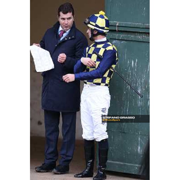 Fabio Branca and Stefano Botti Napoli,Agnano 29 dicembre 2013 ph.Stefano Grasso/Ippodromi Partenopei srl
