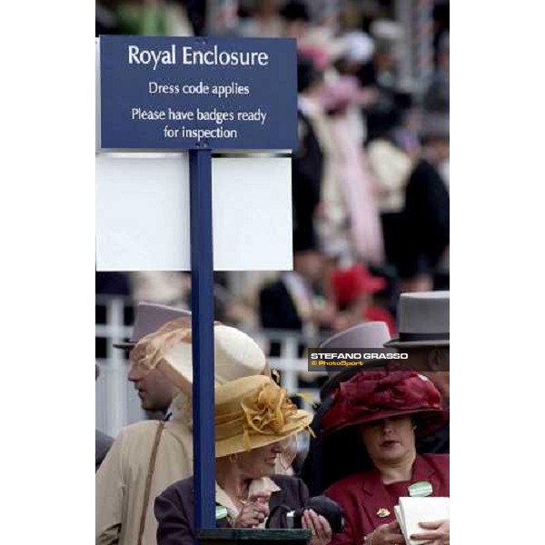 Royal Enclosure Royal Ascot at York - Ladies Day York, 16th june 2005 ph. Stefano Grasso