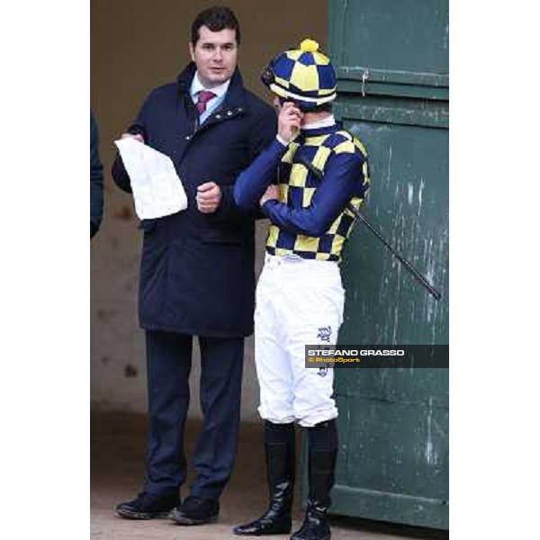 Fabio Branca and Stefano Botti Napoli,Agnano 29 dicembre 2013 ph.Stefano Grasso/Ippodromi Partenopei srl