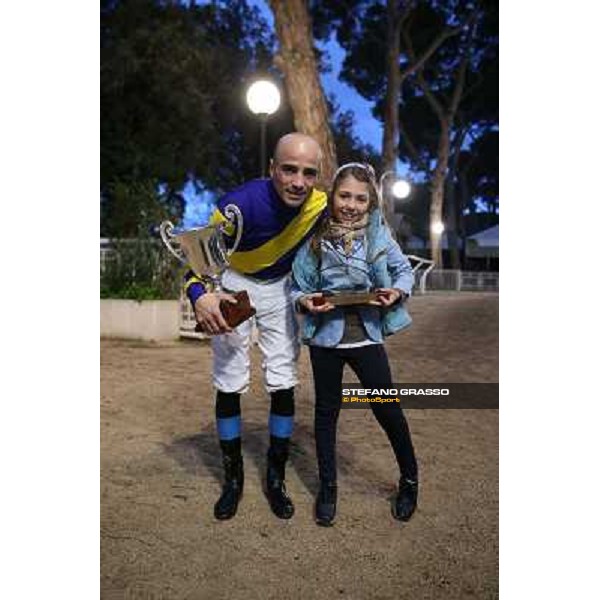 The Prize giving of the Gran Premio Città di Napoli won by Dario Vargiu Napoli,Agnano 29 dicembre 2013 ph.Stefano Grasso/Ippodromi Partenopei srl