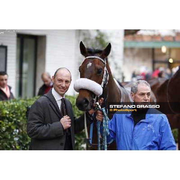 Gulfstream Kitten and Gianluca Bietolini Napoli,Agnano 29 dicembre 2013 ph.Stefano Grasso/Ippodromi Partenopei srl