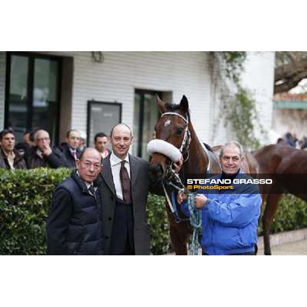 Gulfstream Kitten and Gianluca Bietolini Napoli,Agnano 29 dicembre 2013 ph.Stefano Grasso/Ippodromi Partenopei srl