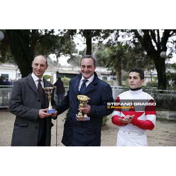 The prize giving ceremony of Premio Ass.Naz.Ex Internati Lager Nazisti - and Francesco Dettori Napoli,Agnano 29 dicembre 2013 ph.Stefano Grasso/Ippodromi Partenopei srl