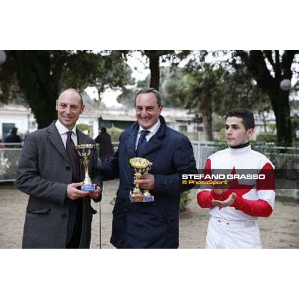 The prize giving ceremony of Premio Ass.Naz.Ex Internati Lager Nazisti - and Francesco Dettori Napoli,Agnano 29 dicembre 2013 ph.Stefano Grasso/Ippodromi Partenopei srl