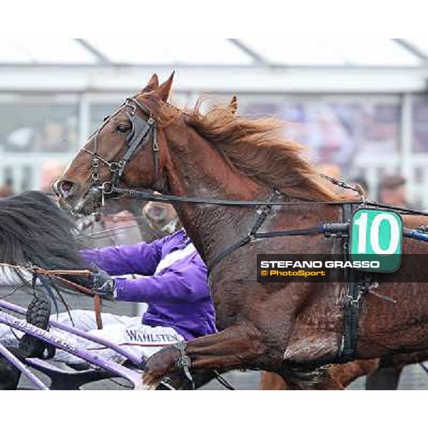 Oropuro Bar during the start of the Prix du Luxembourg Paris - Vincennes, 25th jan.2014 ph.Stefano Grasso