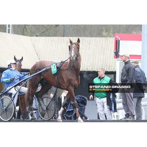 Marco Smorgon and Oropuro Bar - Prix du Luxembourg Paris - Vincennes, 25th jan.2014 ph.Stefano Grasso