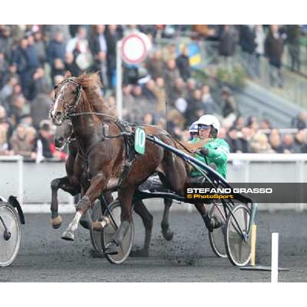 Marco Smorgon and Oropuro Bar - Prix du Luxembourg Paris - Vincennes, 25th jan.2014 ph.Stefano Grasso