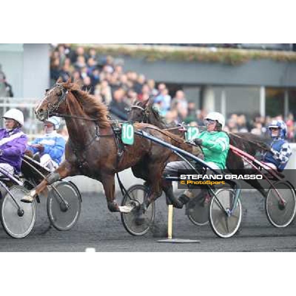Marco Smorgon and Oropuro Bar - Prix du Luxembourg Paris - Vincennes, 25th jan.2014 ph.Stefano Grasso