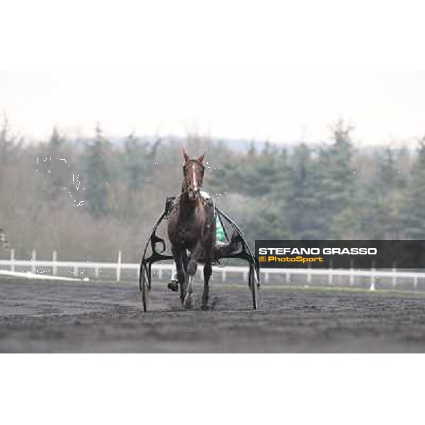 Marco Smorgon and Oropuro Bar - Prix du Luxembourg Paris - Vincennes, 25th jan.2014 ph.Stefano Grasso