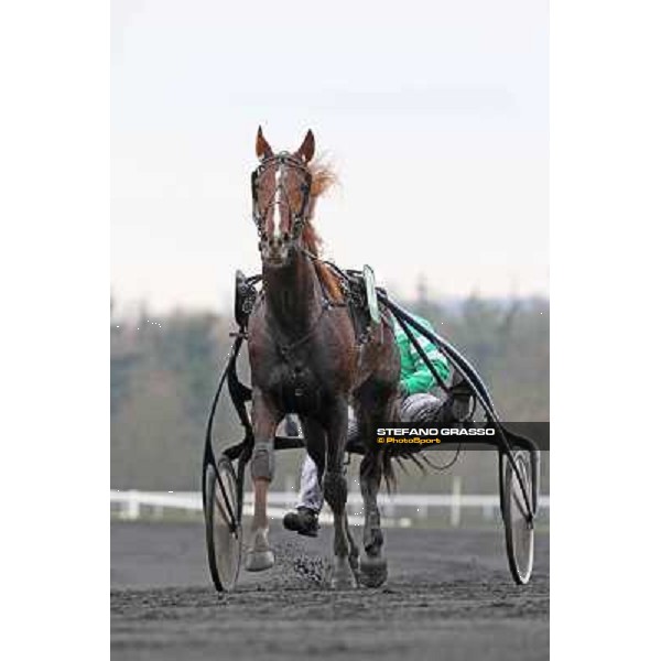 Marco Smorgon and Oropuro Bar - Prix du Luxembourg Paris - Vincennes, 25th jan.2014 ph.Stefano Grasso