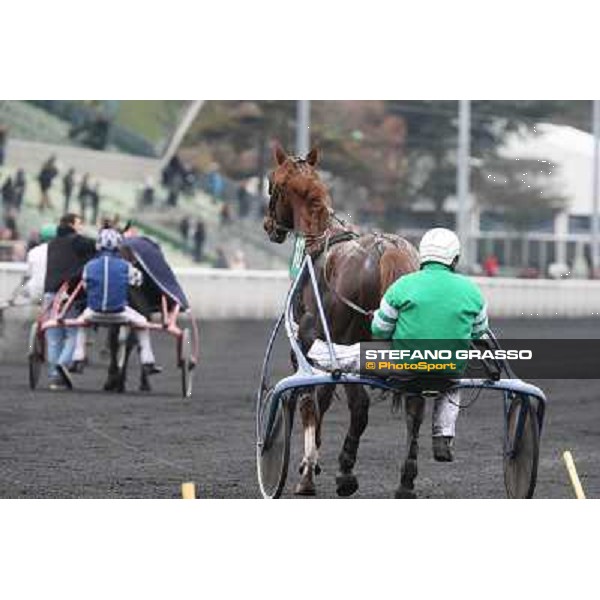 Marco Smorgon and Oropuro Bar - Prix du Luxembourg Paris - Vincennes, 25th jan.2014 ph.Stefano Grasso