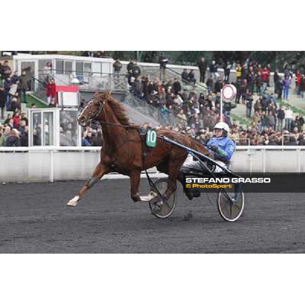 Marco Smorgon and Oropuro Bar - Prix du Luxembourg Paris - Vincennes, 25th jan.2014 ph.Stefano Grasso