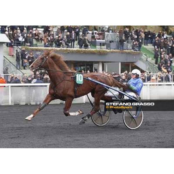 Marco Smorgon and Oropuro Bar - Prix du Luxembourg Paris - Vincennes, 25th jan.2014 ph.Stefano Grasso