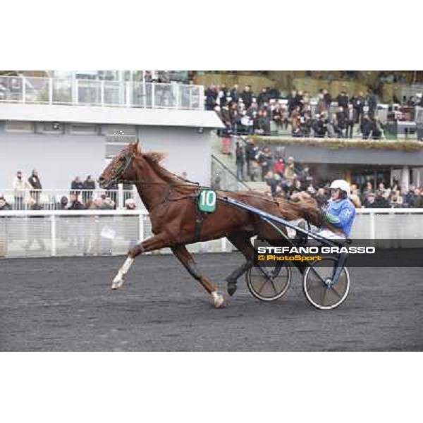 Marco Smorgon and Oropuro Bar - Prix du Luxembourg Paris - Vincennes, 25th jan.2014 ph.Stefano Grasso