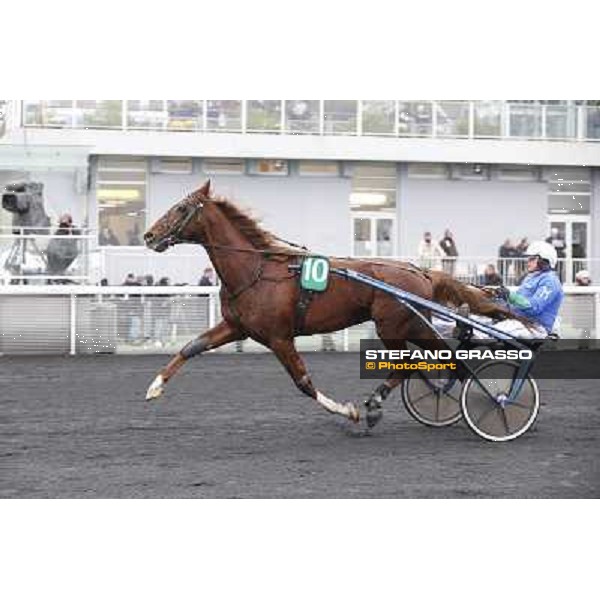 Marco Smorgon and Oropuro Bar - Prix du Luxembourg Paris - Vincennes, 25th jan.2014 ph.Stefano Grasso