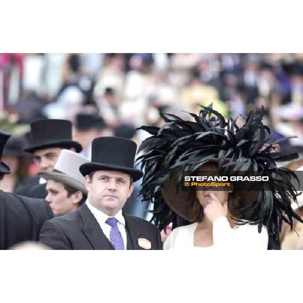 racegoers at Royal Ascot at York 2nd day York, 15th june 2005
