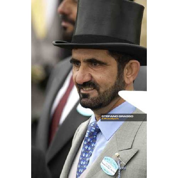 Sheikh Mohamed Royal Ascot at York , 2nd day York, 15th june 2005 ph. Stefano Grasso