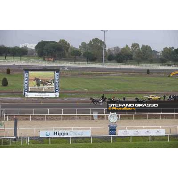Test of the new trotting racecourse at Rome Capannelle Rome - Capannelle racecourse,31st jan.2014 ph.Stefano Grasso